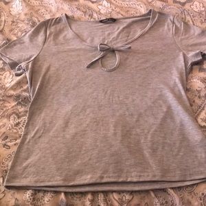 Cute grey SHEIN top